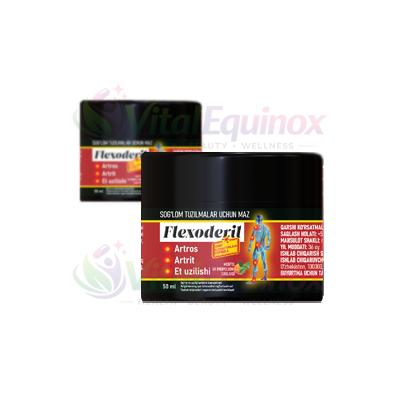 Flexoderil — mahsulot rasmi